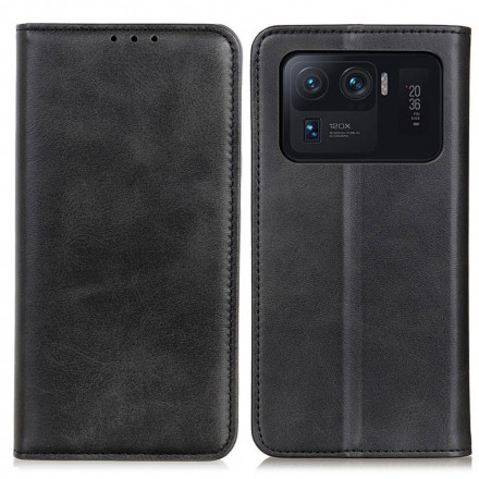 Flip Cover Xiaomi Mi 11 Ultra Cuir Fendu Mat Flip Cover Xiaomi Mi 11 Ultra Cuir Fendu Mat
