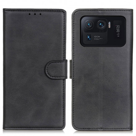 Housse Xiaomi Mi 11 Ultra Effet Cuir Matte Rétro Housse Xiaomi Mi 11 Ultra Effet Cuir Matte Rétro