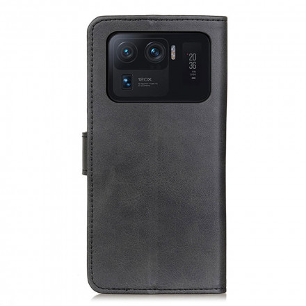 Housse Xiaomi Mi 11 Ultra Effet Cuir Matte Rétro Housse Xiaomi Mi 11 Ultra Effet Cuir Matte Rétro