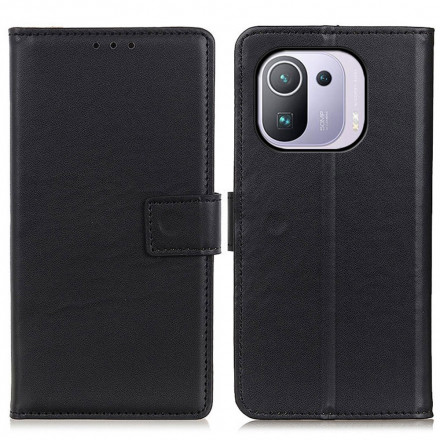 Housse Xiaomi Mi 11 Pro Simili Cuir Simple Housse Xiaomi Mi 11 Pro Simili Cuir Simple