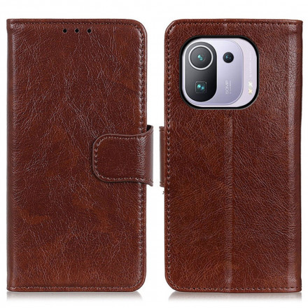 Housse Xiaomi Mi 11 Pro Cuir Fendu Nappa Housse Xiaomi Mi 11 Pro Cuir Fendu Nappa