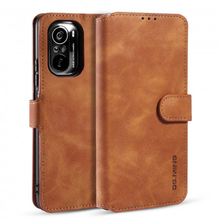 Housse Poco F3 / Xiaomi Mi 11i 5G DG.MING Rétro Housse Poco F3 / Xiaomi Mi 11i 5G DG.MING Rétro
