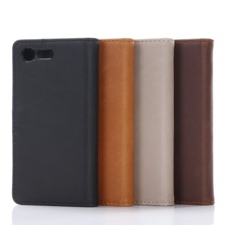 Housse Sony Xperia X Compact Simili Cuir Rétro Housse Sony Xperia X Compact Simili Cuir Rétro