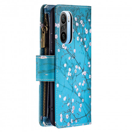 Housse Poco F3 / Xiaomi Mi 11i 5G Poche Zippée Arbre Housse Poco F3 / Xiaomi Mi 11i 5G Poche Zippée Arbre