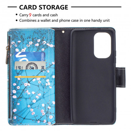 Housse Poco F3 / Xiaomi Mi 11i 5G Poche Zippée Arbre Housse Poco F3 / Xiaomi Mi 11i 5G Poche Zippée Arbre