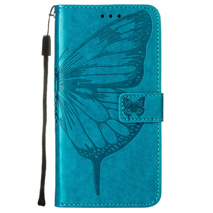 Housse Poco F3 / Xiaomi Mi 11i 5G Papillon Design avec Lanière