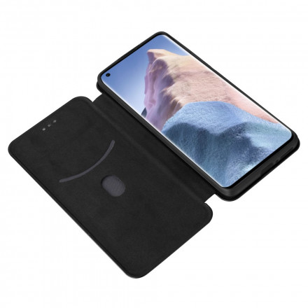 Flip Cover Xiaomi Mi 11 Ultra Fibre Carbone avec Anneau Support Flip Cover Xiaomi Mi 11 Ultra Fibre Carbone avec Anneau Support