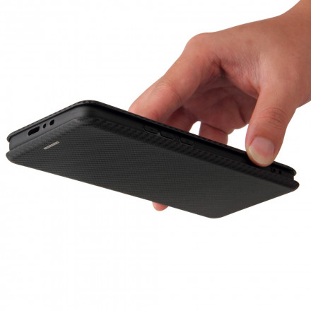 Flip Cover Xiaomi Mi 11 Ultra Fibre Carbone avec Anneau Support Flip Cover Xiaomi Mi 11 Ultra Fibre Carbone avec Anneau Support