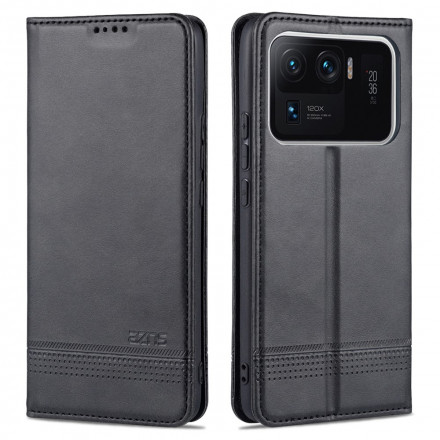 Flip Cover Xiaomi Mi 11 Ultra Style Cuir AZNS