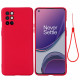 Coque OnePlus 8T Silicone Liquide Avec Lanière Coque OnePlus 8T Silicone Liquide Avec Lanière