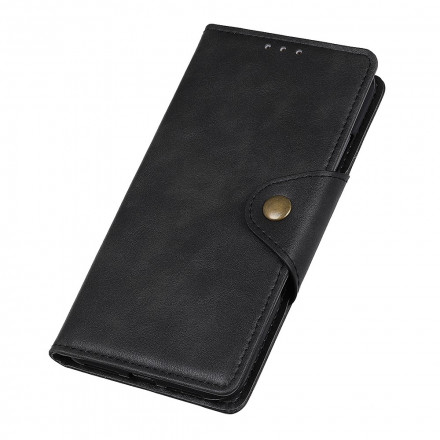 Housse Realme 8 / 8 Pro Simili Cuir Bouton Décoratif Housse Realme 8 / 8 Pro Simili Cuir Bouton Décoratif