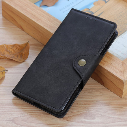 Housse Realme 8 / 8 Pro Simili Cuir Bouton Décoratif Housse Realme 8 / 8 Pro Simili Cuir Bouton Décoratif