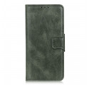 Housse Realme 8 / 8 Pro Effet Cuir Fermoir Réversible