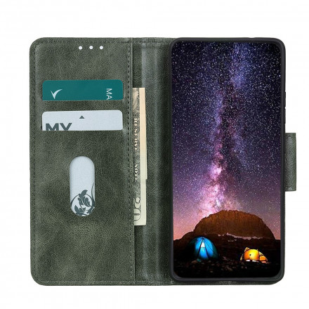Housse Realme 8 / 8 Pro Effet Cuir Fermoir Réversible Housse Realme 8 / 8 Pro Effet Cuir Fermoir Réversible