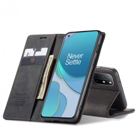 Flip Cover OnePlus 8T CASEME Simili Cuir Flip Cover OnePlus 8T CASEME Simili Cuir