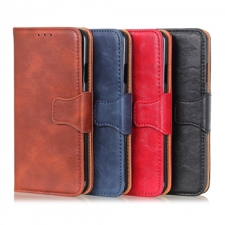 Housse Realme 8 / 8 Pro Cuir Fendu Rétro Housse Realme 8 / 8 Pro Cuir Fendu Rétro