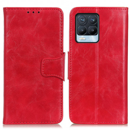 Housse Realme 8 / 8 Pro Cuir Fendu Rétro Housse Realme 8 / 8 Pro Cuir Fendu Rétro