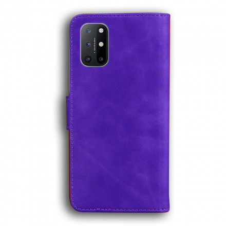 Housse OnePlus 8T Effet Cuir Monochrome