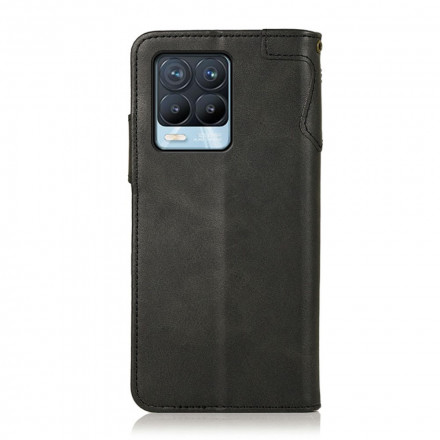Housse Realme 8 / 8 Pro Bouton Magnétique KHAZNEH Housse Realme 8 / 8 Pro Bouton Magnétique KHAZNEH