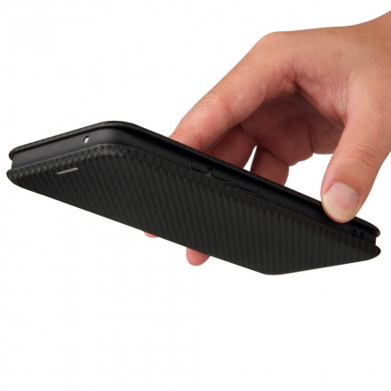 Flip Cover Realme 8 / 8 Pro Silicone Carbone Coloré Flip Cover Realme 8 / 8 Pro Silicone Carbone Coloré