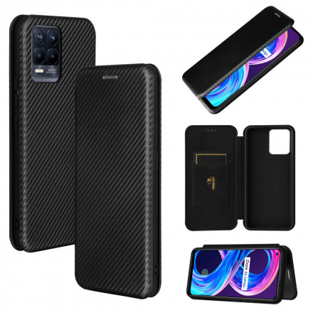 Flip Cover Realme 8 / 8 Pro Silicone Carbone Coloré