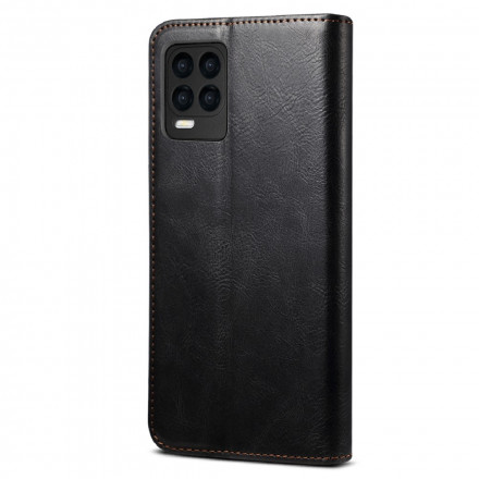 Flip Cover Realme 8 / 8 Pro Simili Cuir Ciré Flip Cover Realme 8 / 8 Pro Simili Cuir Ciré
