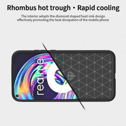 Coque Realme 8 / 8 Pro Fibre Carbone Brossée MOFI Coque Realme 8 / 8 Pro Fibre Carbone Brossée MOFI