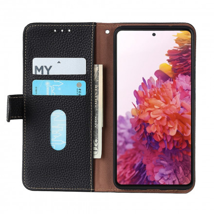 Housse Realme 8 / 8 Pro Cuir Litchi KHAZNEH Housse Realme 8 / 8 Pro Cuir Litchi KHAZNEH