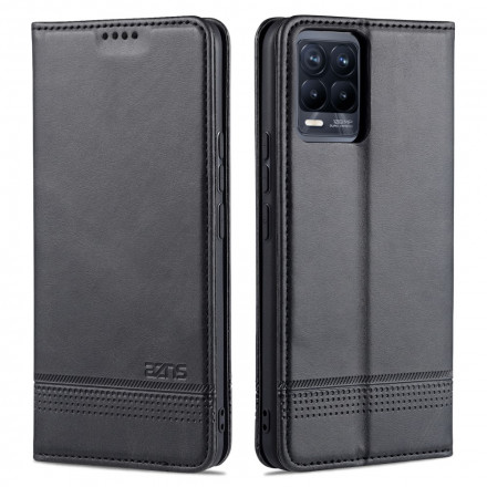 Flip Cover Realme 8 / 8 Pro Style Cuir AZNS