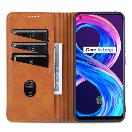 Flip Cover Realme 8 / 8 Pro Style Cuir AZNS Flip Cover Realme 8 / 8 Pro Style Cuir AZNS