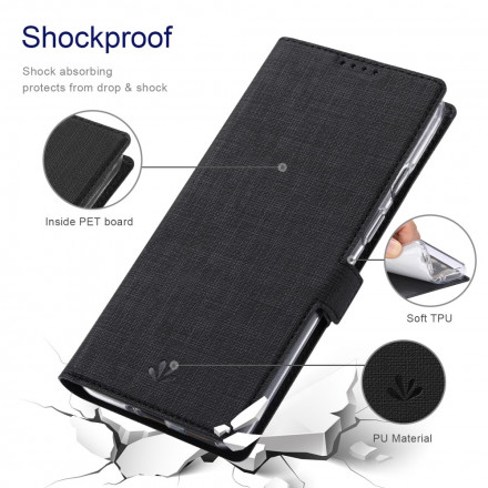 Flip Cover OnePlus 9 Pro Texturée VILI DMX Flip Cover OnePlus 9 Pro Texturée VILI DMX