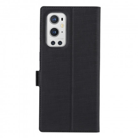 Flip Cover OnePlus 9 Pro Texturée VILI DMX Flip Cover OnePlus 9 Pro Texturée VILI DMX