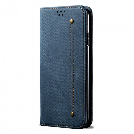 Flip Cover OnePlus 9 Pro Simili Cuir Texture Jeans