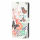 Housse Samsung Galaxy XCover 5 Papillons et Fleurs Housse Samsung Galaxy XCover 5 Papillons et Fleurs