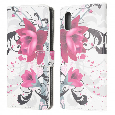 Housse Samsung Galaxy XCover 5 Tropical Flowers Housse Samsung Galaxy XCover 5 Tropical Flowers