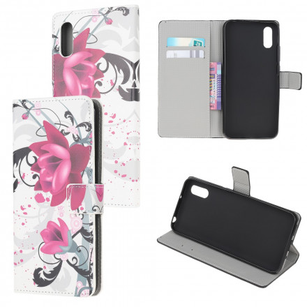 Housse Samsung Galaxy XCover 5 Tropical Flowers Housse Samsung Galaxy XCover 5 Tropical Flowers