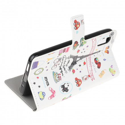 Housse Samsung Galaxy XCover 5 J'adore Paris Housse Samsung Galaxy XCover 5 J'adore Paris