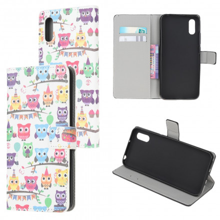 Housse Samsung Galaxy XCover 5 Multiples Hiboux Housse Samsung Galaxy XCover 5 Multiples Hiboux