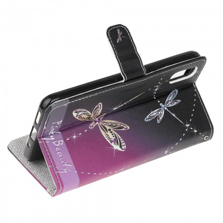 Housse Samsung Galaxy XCover 5 Libellules à Lanière Housse Samsung Galaxy XCover 5 Libellules à Lanière