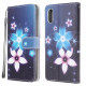 Housse Samsung Galaxy XCover 5 Fleurs Lunaires à Lanière