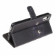 Housse Samsung Galaxy XCover 5 Yeux de Chat Noir à Lanière Housse Samsung Galaxy XCover 5 Yeux de Chat Noir à Lanière