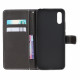 Housse Samsung Galaxy XCover 5 Yeux de Chat Noir à Lanière Housse Samsung Galaxy XCover 5 Yeux de Chat Noir à Lanière