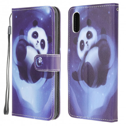 Housse Samsung Galaxy XCover 5 Panda Space à Lanière Housse Samsung Galaxy XCover 5 Panda Space à Lanière