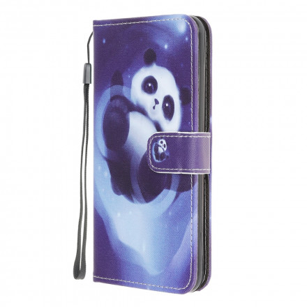 Housse Samsung Galaxy XCover 5 Panda Space à Lanière