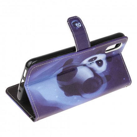 Housse Samsung Galaxy XCover 5 Panda Space à Lanière Housse Samsung Galaxy XCover 5 Panda Space à Lanière