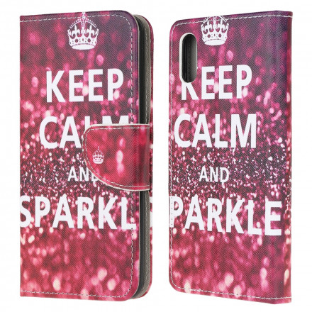 Housse Samsung Galaxy XCover 5 Keep Calm and Sparkle