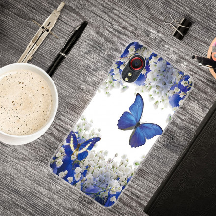 Coque Samsung Galaxy XCover 5 Vol de Papillons