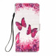 Housse Samsung Galaxy Xcover 5 Papillons Rouges Housse Samsung Galaxy Xcover 5 Papillons Rouges