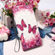 Housse Samsung Galaxy Xcover 5 Papillons Rouges Housse Samsung Galaxy Xcover 5 Papillons Rouges