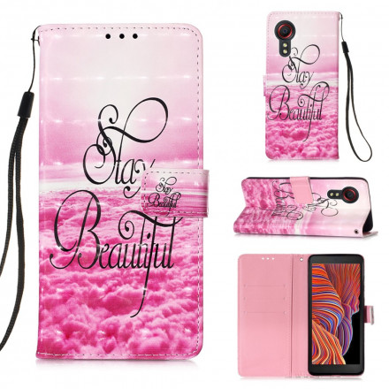 Housse Samsung Galaxy XCover 5 Stay Beautiful